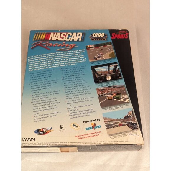 NASCAR Racing‎ - 1999 Edition PC CD-ROM By Sierra Sports Dale Earnhardt - Picture 8 of 13